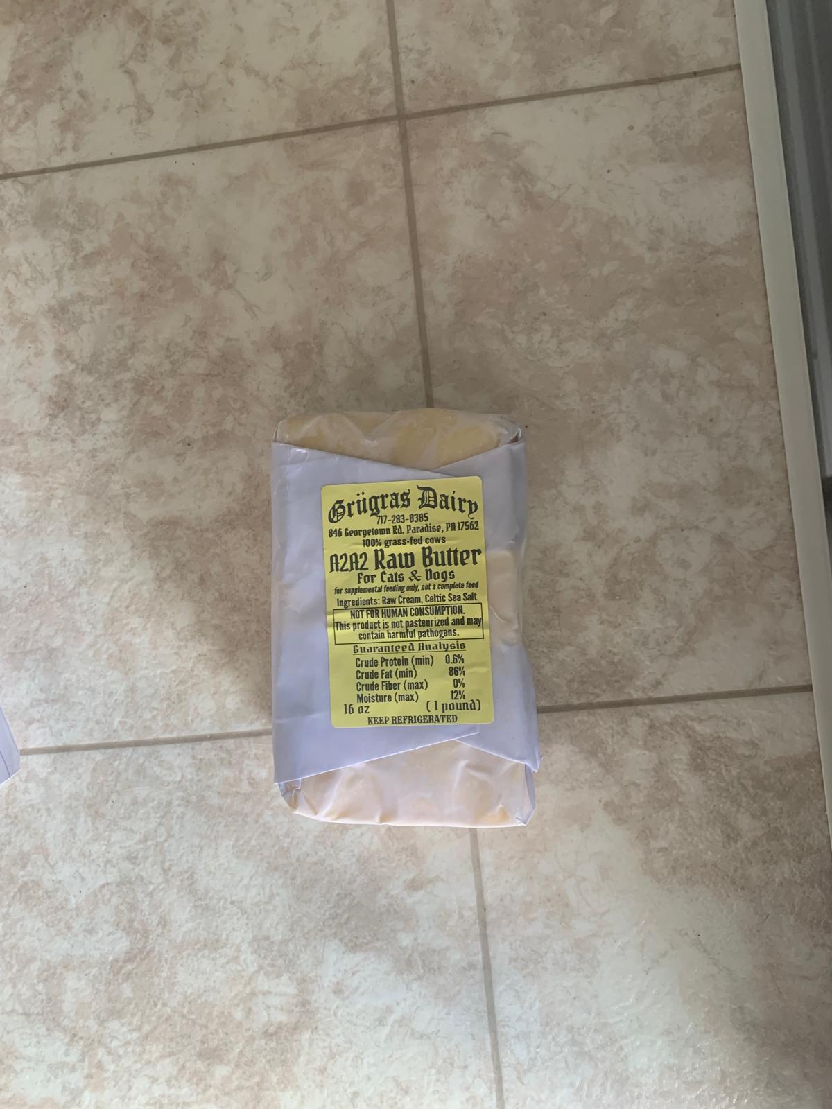 a2 salted spring butter 1 lb., frozen