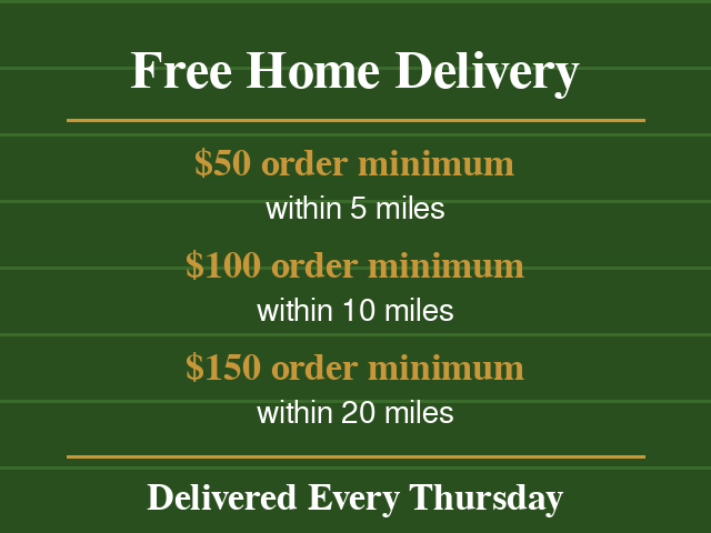 delivery info tile